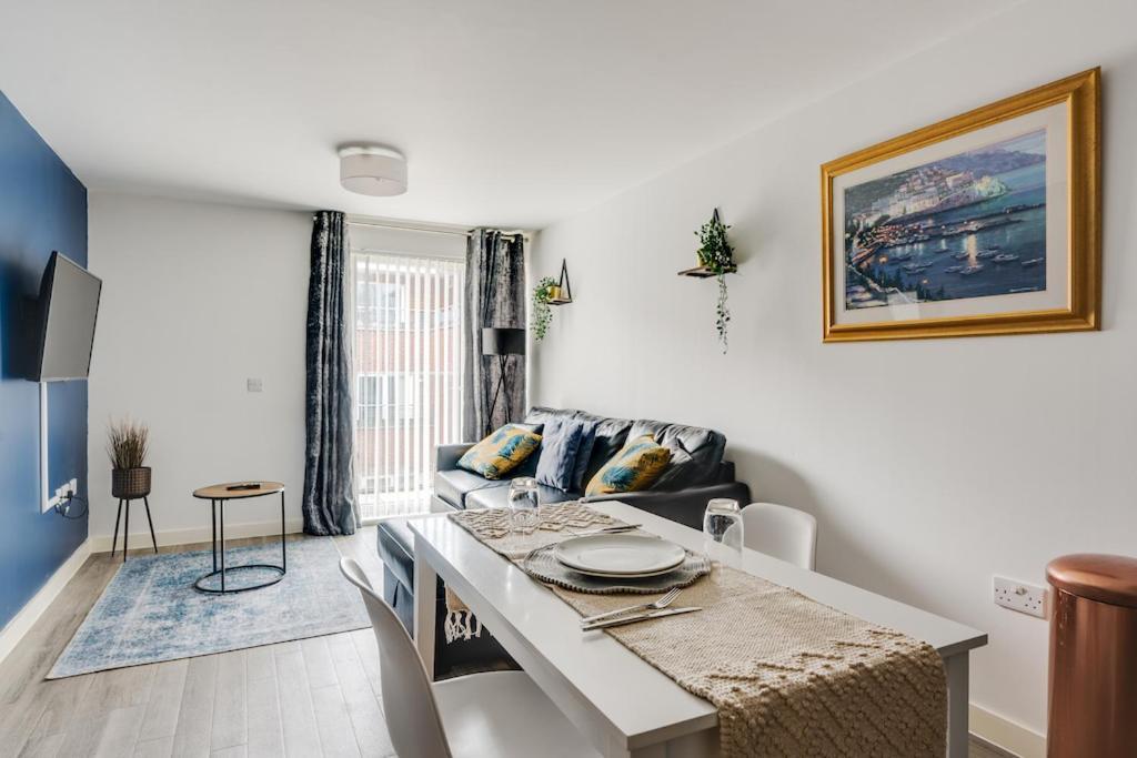 City Living Penthouse Apartment With Parking Manchester Eksteriør bilde